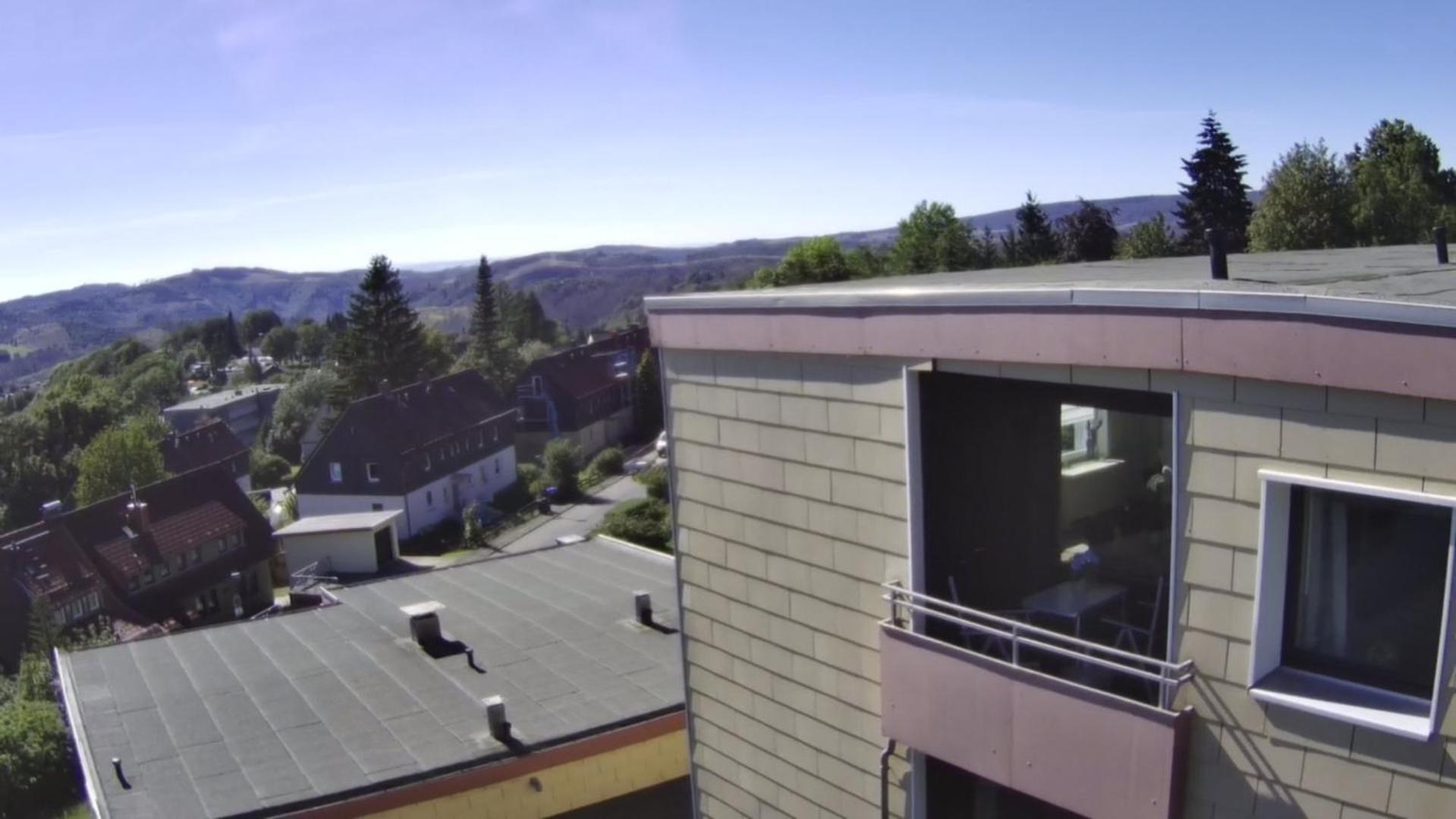 Panoramablick Lägenhet Sankt Andreasberg Exteriör bild